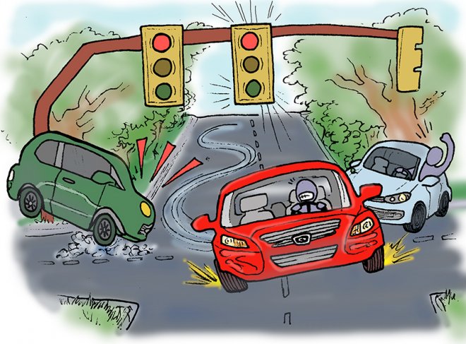 When Crazy Drivers Drive You Crazy