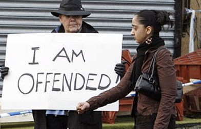 I'm offended that you're offended