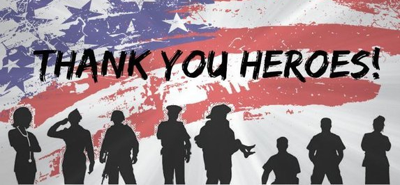 Thank you heroes blog post