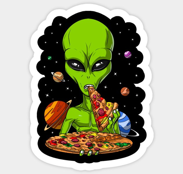 Alien Pizza True Life Calling Blog Post