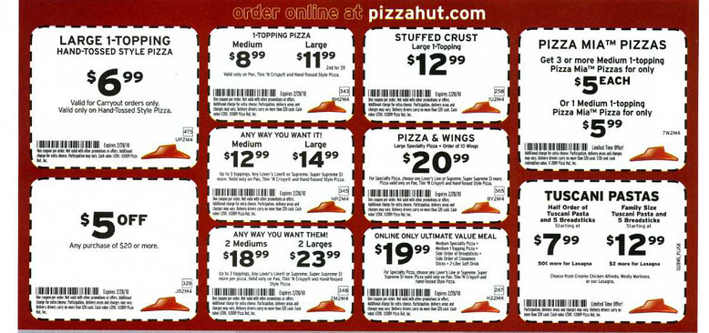 pizza coupons price change blog post