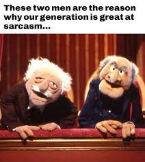 Muppets Genx X sarcasm post
