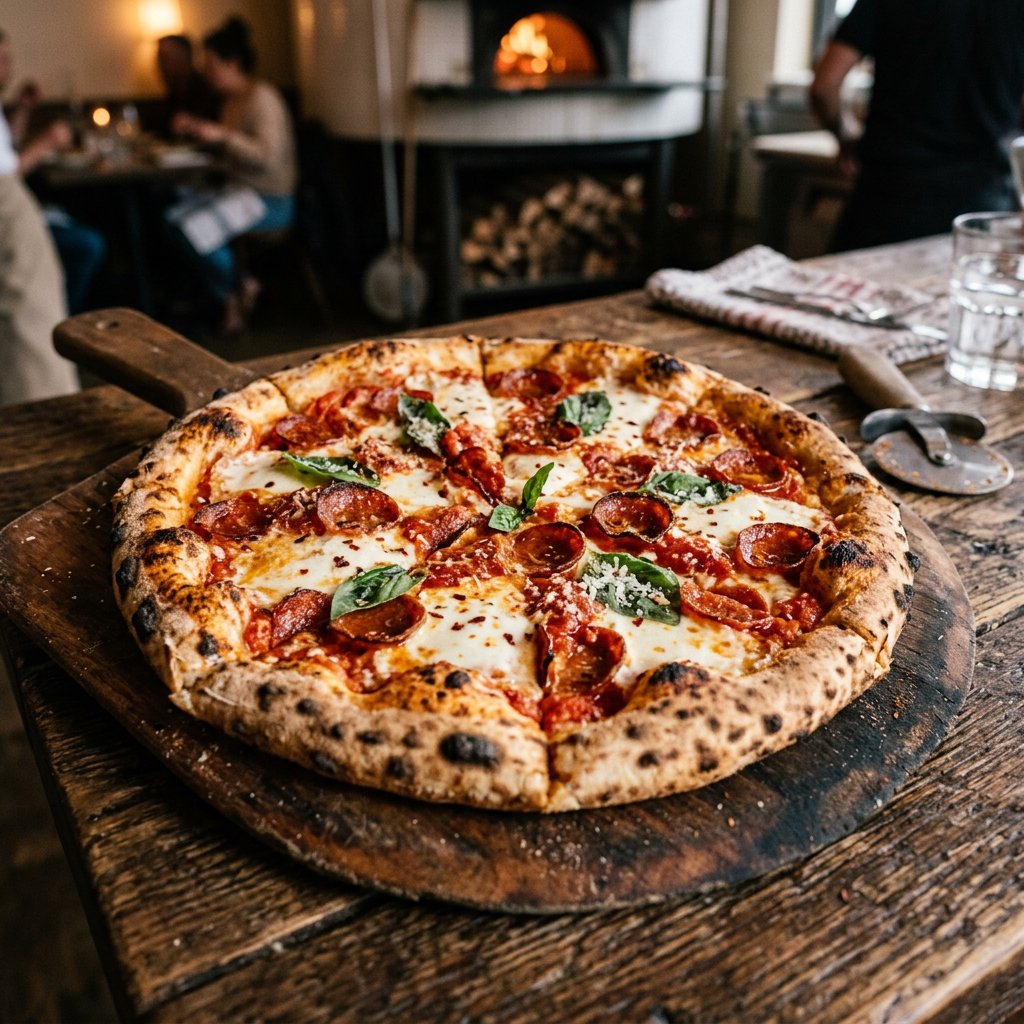 Pepperoni pizza